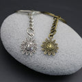Metal Sunflower Keychain Floral Bag Charm Party Gift view 4