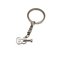 Metal Guitar Keychain Music Lover Bag Charm Gift view 5