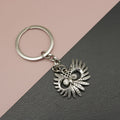 Zinc Alloy Owl Keychain Decorative Bag Charm Gift view 1
