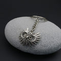 Zinc Alloy Owl Keychain Decorative Bag Charm Gift view 3