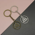 Zinc Alloy Celtic Knot Keychain Key Ring Gift – Antique Copper view 1
