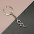 Metal Snake Keychain Bag Charm Gift for Women view 1