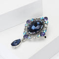 Metal Alloy Baroque Pendant Brooch For Vintage Women's Apparel view 3