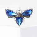 Alloy Rhinestone Bee Brooch Pin For Suits Coats And Apparel view 2