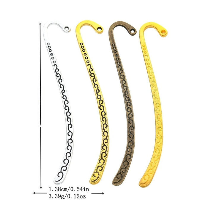 Zinc Alloy Bookmark Charm Pendant No.534026 for DIY Necklace Bracelet Jewelry Making