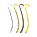 Zinc Alloy Bookmark Charm Pendant No.534026 for DIY Necklace Bracelet Jewelry Making view 5