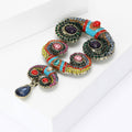 Alloy Rhinestone Horn Pendant Brooch For Women's Clothing Decoration view 2