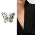 Alloy Abalone Shell Butterfly Brooch For Women's Fashion Accessories view 3
