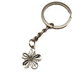 Metal Minimal Flower Keychain Bag Charm Gift Wholesale view 5