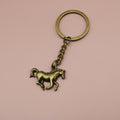 Metal Horse Shape Keychain Bag Charm Gift Key Ring view 6
