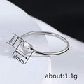 Korean Japanese Minimalist Heart Ring For Women, Sweet Daily Commute Fashion Jewelry view 4