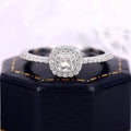 New Minimalist Classic Zircon Inlaid Ring For Women, Fashion Engagement Wedding Jewelry view 3