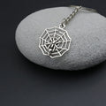 Metal Spider Skull Keychain Key Ring Bag Charm Gift view 4