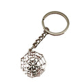 Metal Spider Skull Keychain Key Ring Bag Charm Gift view 5