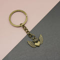 Metal Heart Crown Wings Keychain Gift view 1