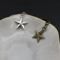 Zinc Alloy Five Point Star Keychain Bag Charm Gift view 3