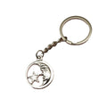 Metal Moon Star Keychain Bag Charm – Antique Copper view 5