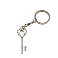 Zinc Alloy Heart Lock Key Keychain Bag Charm Gift view 5