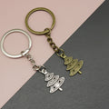 Metal Tree Keychain Bag Charm view 1