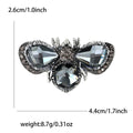Alloy Rhinestone Bee Brooch For Suit And Coat Decoration view 7