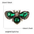 Alloy Rhinestone Bee Brooch For Suit And Coat Decoration view 6
