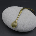 Zinc Alloy Spoon Keychain Bag Charm Gift view 4