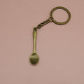 Zinc Alloy Spoon Keychain Bag Charm Gift view 2