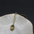 Zinc Alloy Spoon Keychain Bag Charm Gift view 3