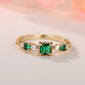 Women's Light Luxury Geometric Ring, Simple Delicate Trendy Single Ring For Fashion Daily Wear view 3