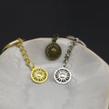 Zinc Alloy Sun Pendant Keychain Bag Charm Gift view 3