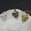 Metal Snake And Butterfly Keychain Bag Charm view 3