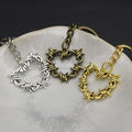 Zinc Alloy Heart Shape Keychain Bag Charm Gift view 4