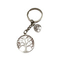 Zinc Alloy Tree Of Life Keychain Key Ring Gift view 5