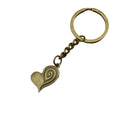 Metal Heart Keychain For Bag Charm Key Ring Gift view 5