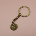 Zinc Alloy Starfish Keychain Ocean Bag Charm Gift view 6