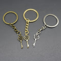 Metal Flower Key Keychain Bag Charm Gift view 4