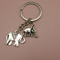 Metal Elephant Keychain Bag Charm Gift – Antique Copper view 6
