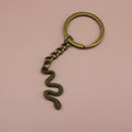 Metal Venomous Snake Keychain For Animal Gift Key Ring view 6