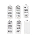 Antique Silver Zinc Alloy Weight Charm Pendant for DIY Necklace Bracelet Jewelry Making view 2