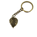 Metal Leaf Keychain Bag Charm view 5