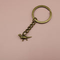 Zinc Alloy Minimalist Dinosaur Keychain Bag Charm Gift view 6