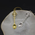 Metal Spoon Keychain Key Ring Gift view 3