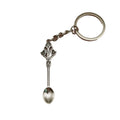 Metal Spoon Keychain Key Ring Gift view 5