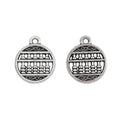 Zinc Alloy Round Abacus Charm Pendant for DIY Necklace Bracelet Jewelry Making view 3