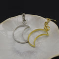 Alloy Moon Keychain Bag Charm view 4