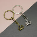 Zinc Alloy Crown Keychain For Bag Charm Gift view 1