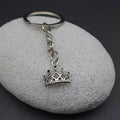 Zinc Alloy Crown Keychain For Bag Charm Gift view 3