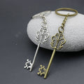 Metal Unlock Key Keychain Bag Charm view 3