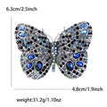 Alloy Rhinestone Large Butterfly Brooch Pin For Women's Apparel view 4