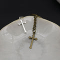 Metal Cross Keychain For Bag Charm Gift view 4